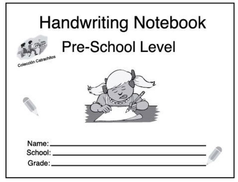 Handwriting Notebook Pre-School