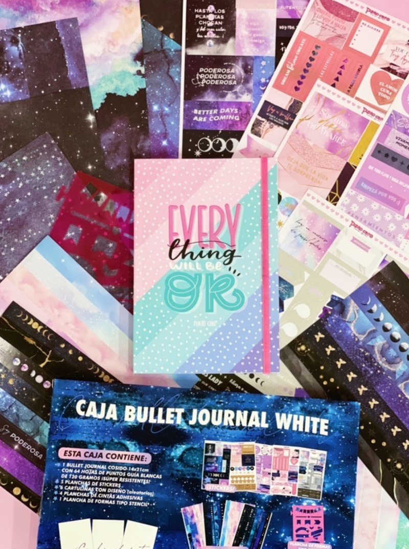 Caja Bullet Journal White