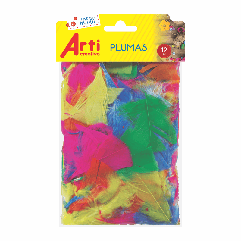 Plumas de Colores Arti