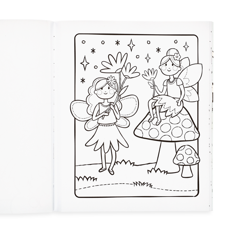 Libro para Colorear Princess Y Fairies
