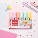 Resaltador Text Marker / Estuche 6 Pastel