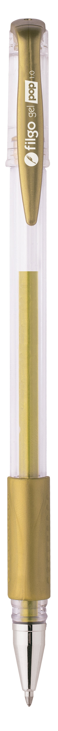Roller Gel Gel Pop Oro Metalizado