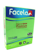 Resma Papel Bond Color Verde Tamaño Carta