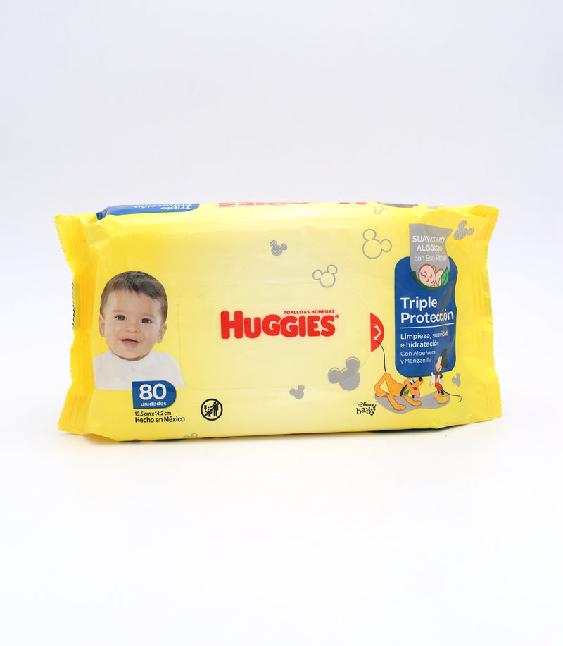 Paquete de Toallitas Humedas 80 Unidades