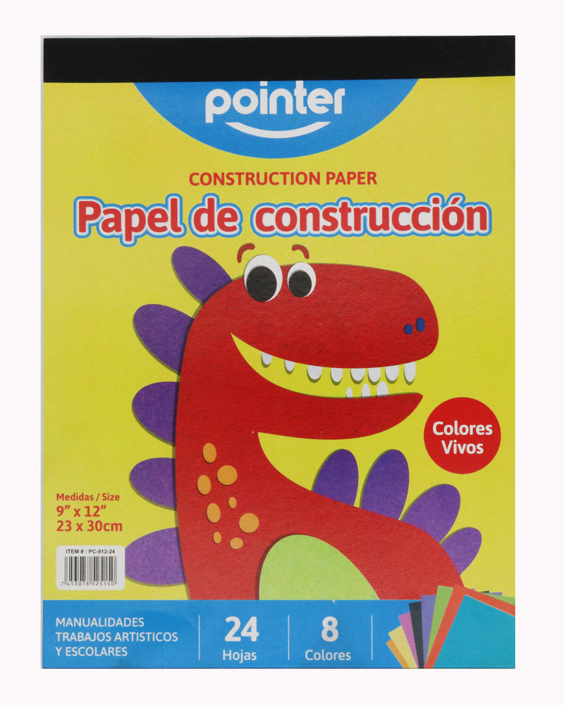 Papel De Construcción X24 Hojas