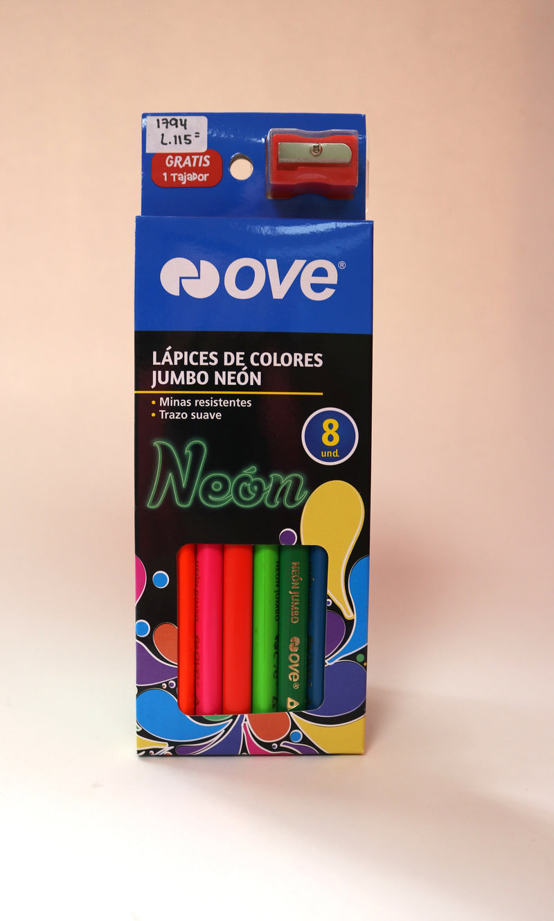 Color X 8L Jumbo Neón Ove