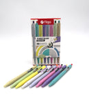 Bolígrafo Retráctil Fastrak 1.0 Pastel Negro