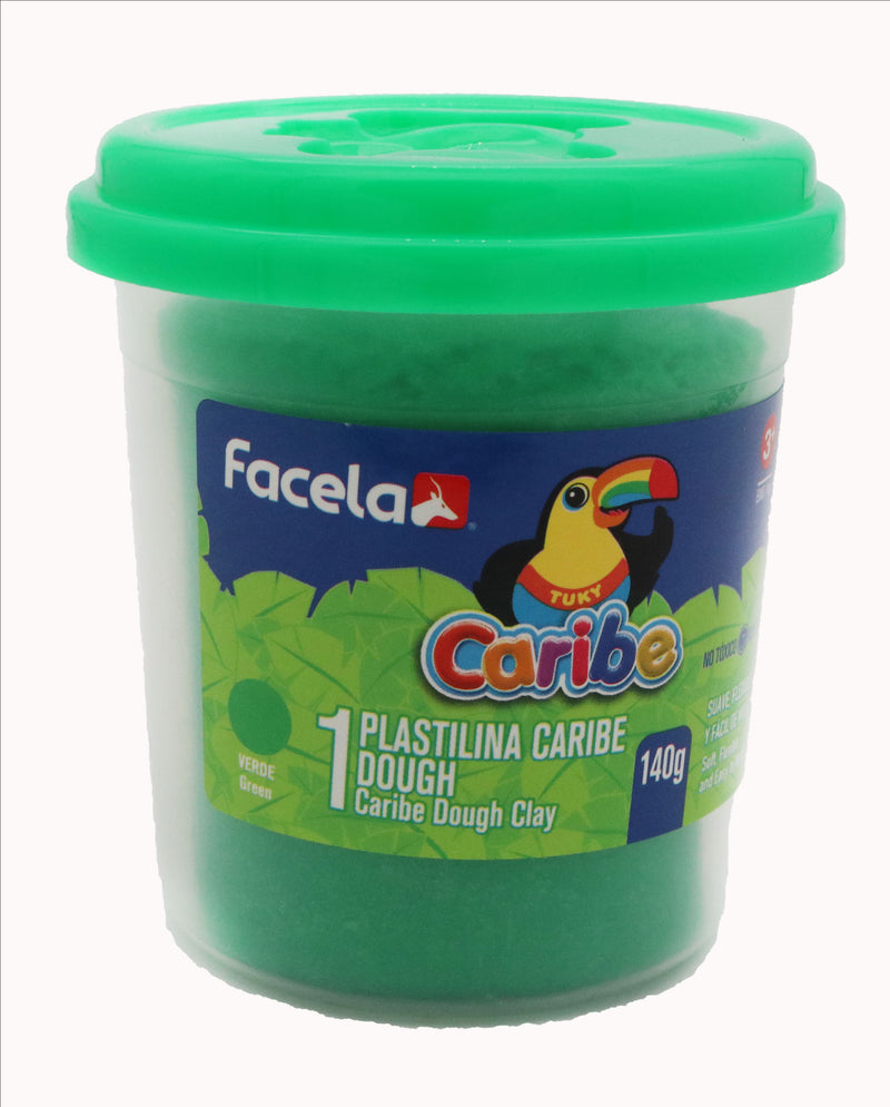 Plastilina Caribe Dough Grande Verde