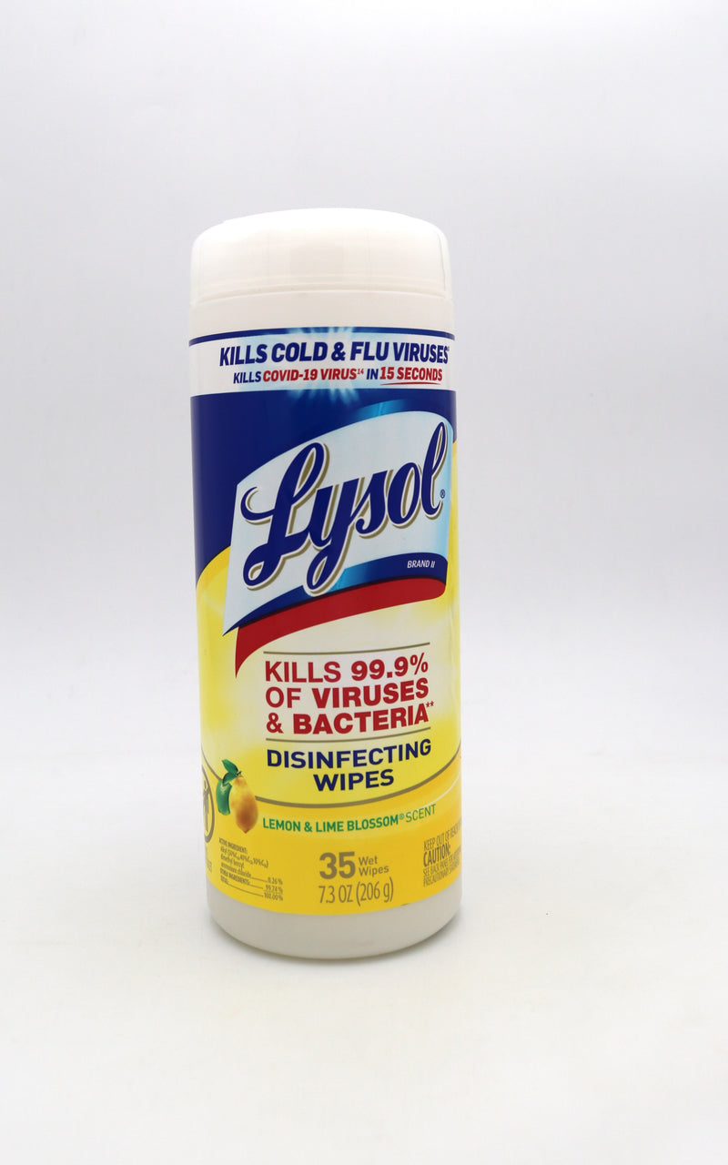 Toallas Desinfectantes Lysol Citrus 36U