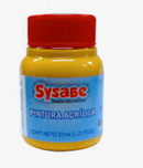 Pintura Acriart 40 Ml Amarillo Neón Sysabe