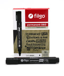 Marcador Permanente 060 Bisel Negro