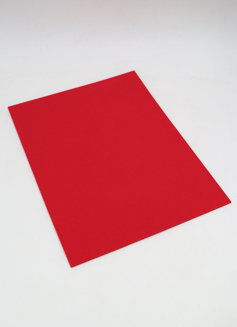 Foam Liso Rojo Tamaño Carta