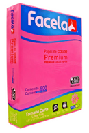 Resma Papel Bond Color Fucsia Tamaño Carta