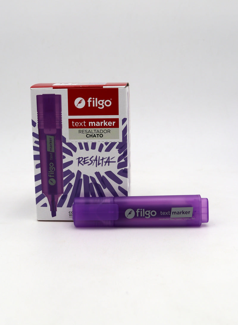 Resaltador Text Marker Violeta Flúo
