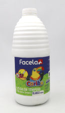 Témpera Lavable Color Blanco 1/2 Galón