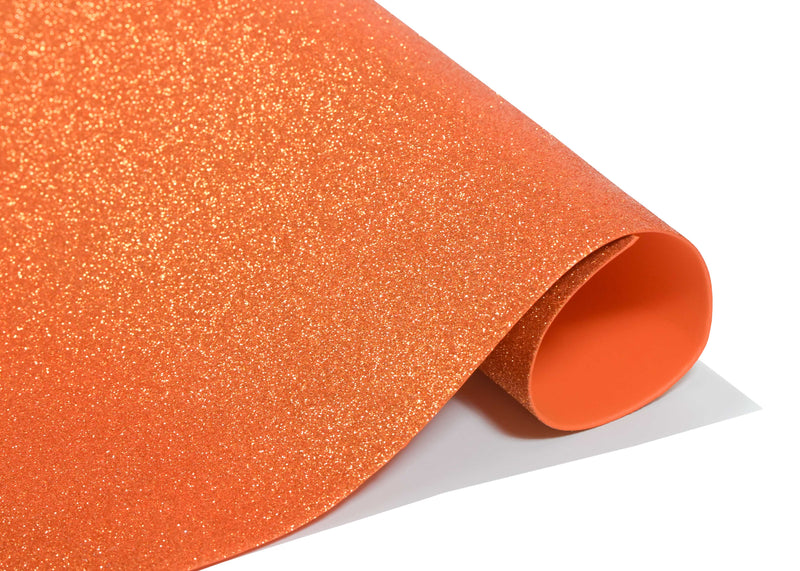 Pliego Foamy Brillante S/Pega Naranja 60X90