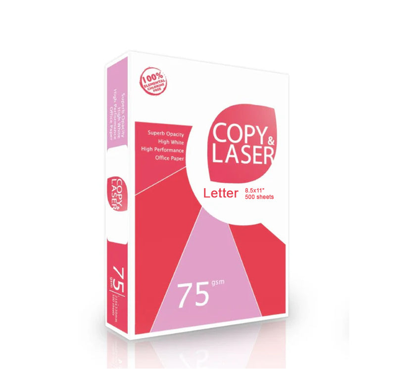 Papel Bond Copy Laser Tamaño Carta