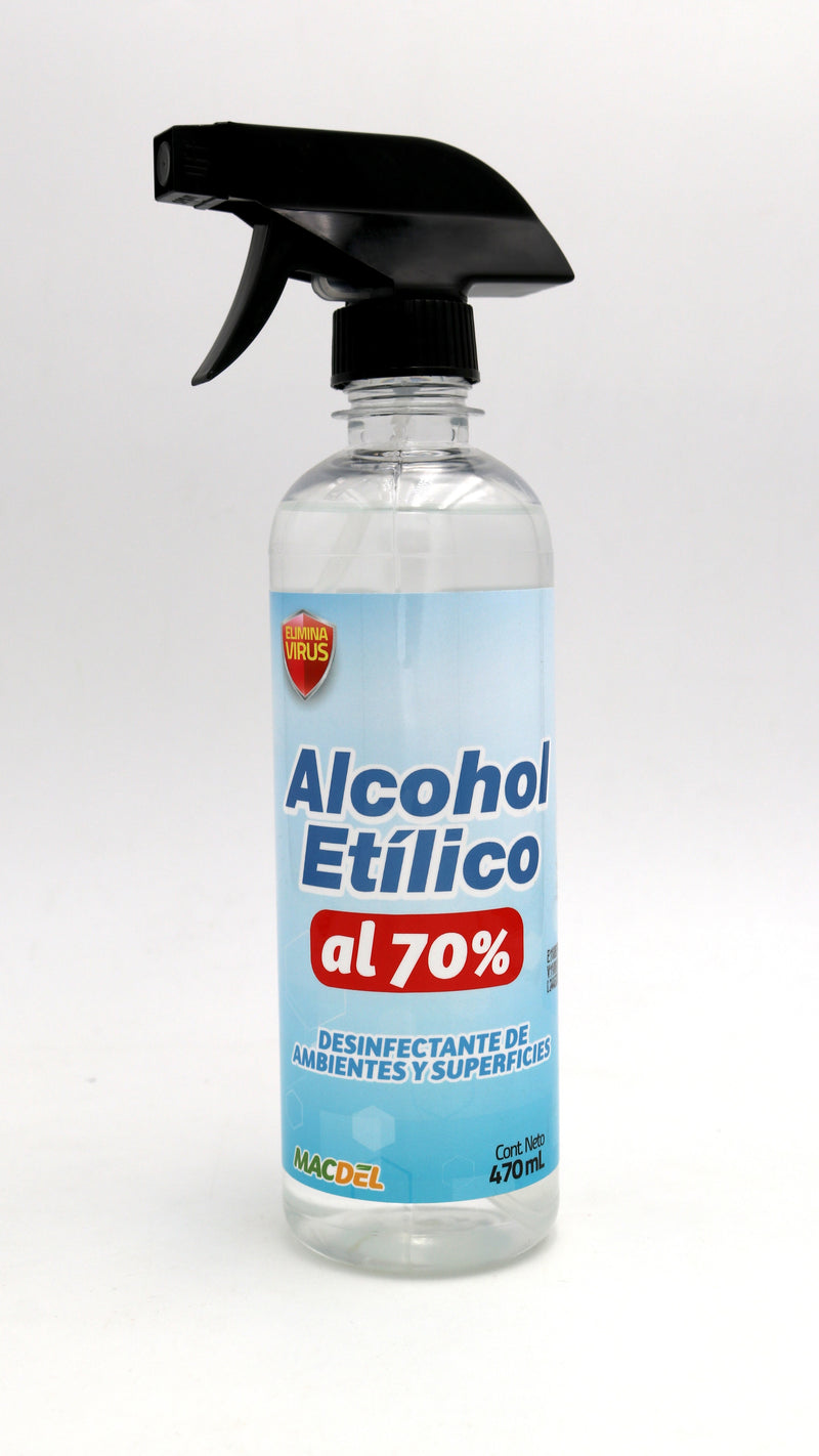 Bote De Alcohol Clinico De 470 Ml