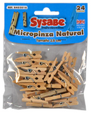 Micropinza Natural 3.5 Cm C/24 Pzas