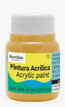 Pintura Acrílica 37 Ml Mostaza