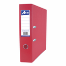 Archivadores Arti Creativo Texturado De Plastico 7Cm Lomo Rojo