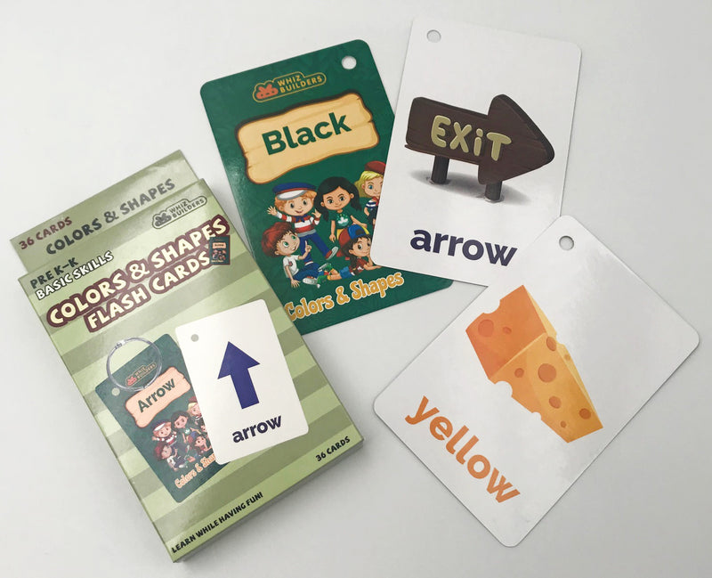 Flash Cards Toddlers Kids – Colors & Shapes