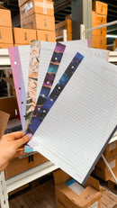 Repuesto A4 Con Diseño X 80 Hojas - Rayado 80 G