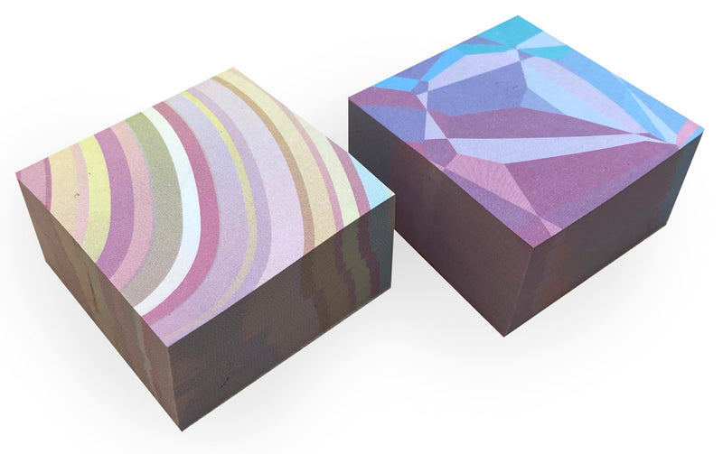 Notas Adhesivas Mini Cubo Texturas X 250