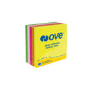 Notas Adhesivas 3X3" Neón 5 Col X 500H Ove