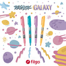 Resaltador Lighter Fine / Estuche 4 Galaxy