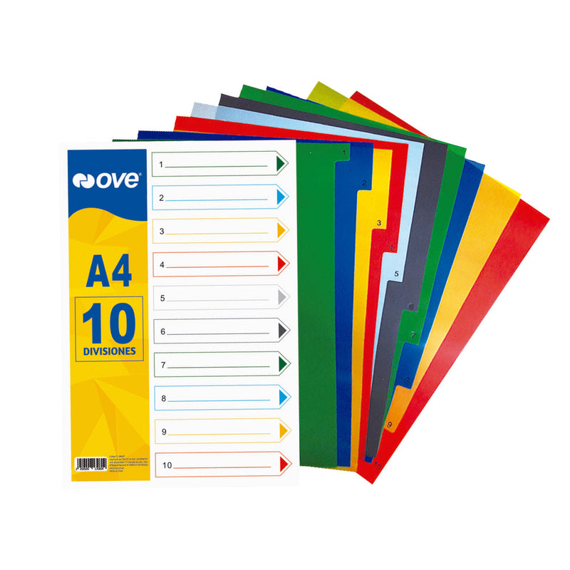 Separador 10 Divis Ove