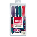 Marcador Permanente 040 Fino / Estuche 4 Dark