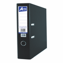 Archivadores Arti Creativo Texturado De Plastico 7Cm Lomo Negro