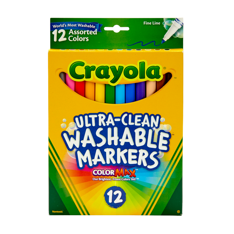 Marcador Lavable Crayola 1/12