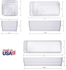 6 Pack Stori Clear Plastic Organizer