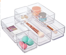 6 Pack Stori Clear Plastic Organizer