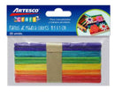 Palitos De Madera de Colores 25 Pzs Artesco