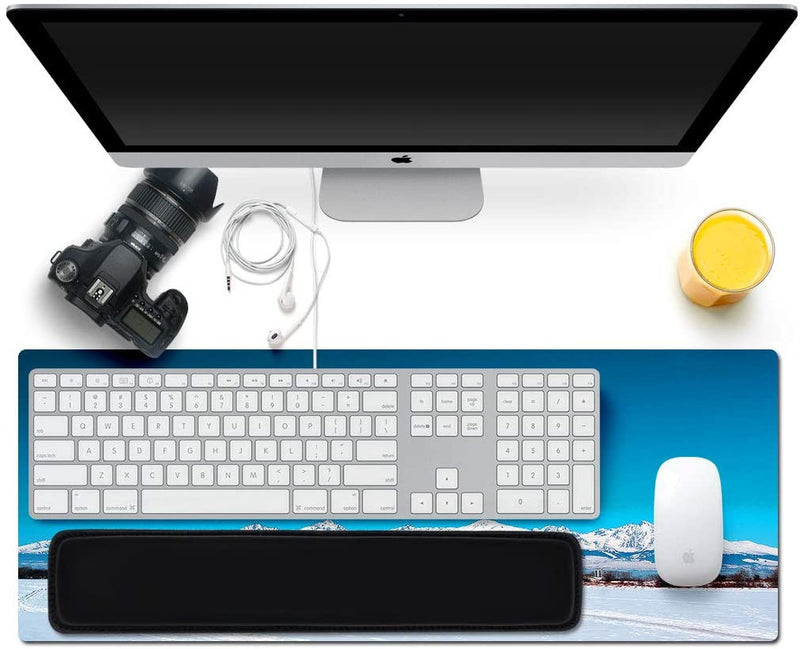 Almohadilla De Apoyo Para Teclado Negra