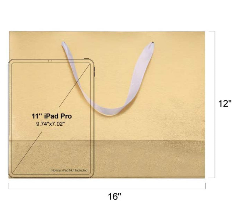 Bolsas Doradas Para Regalo Malicplus