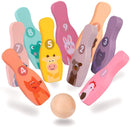 Set De Boliche De Madera Tovol Zerky