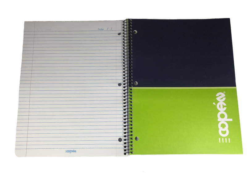 Cuaderno Espiral de 2 Materias Copan
