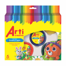 Masa Granulight 5 Colores Básicos Arti