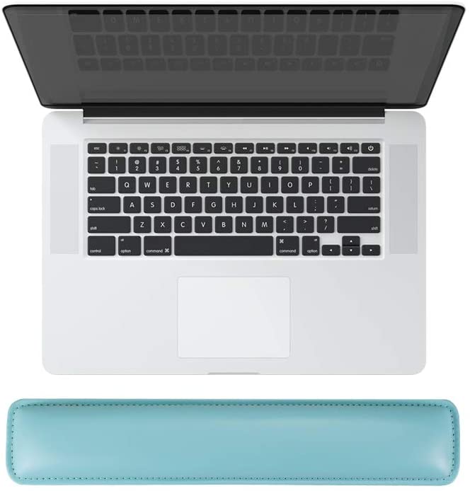 Almohadilla De Apoyo Para Teclado Azul