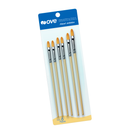 Pincel Lengua De Gato X 6 Ove