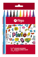Marcador Pinto 2020 Estuche 10 Surtido