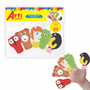 Títeres de Dedos Animales del Bosque X 5pzs Arti