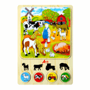 Rompecabeza "El Granjerito" X 17 Pzs