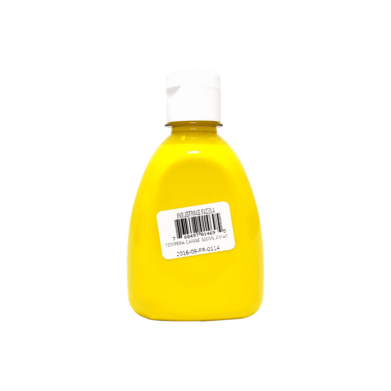 Témpera Lavable Color Amarillo 300 ml