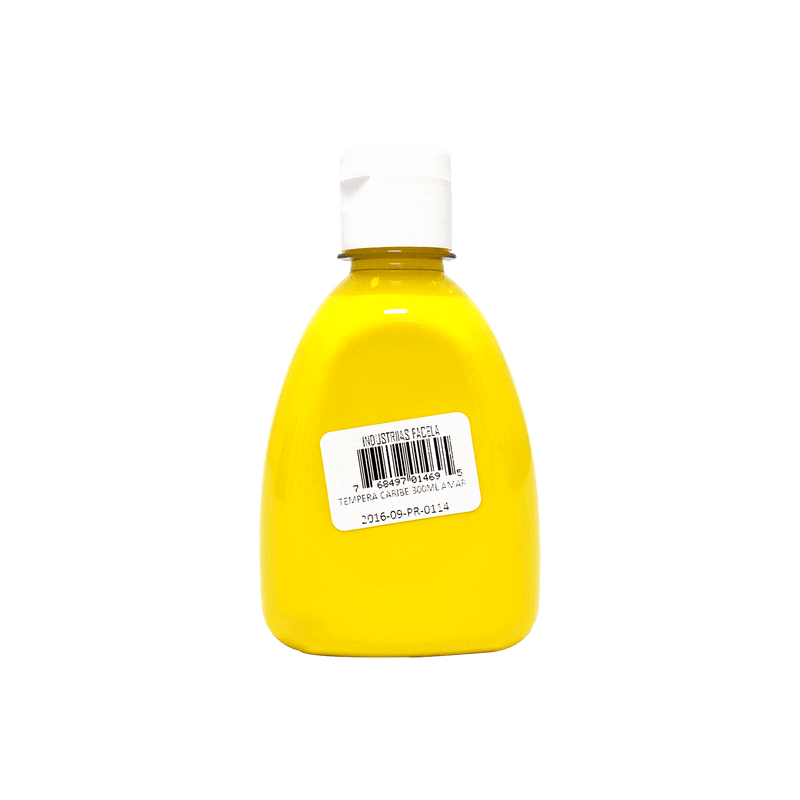 Témpera Lavable Color Amarillo 300 ml