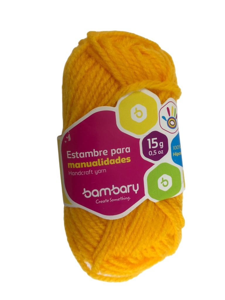 Ovillo De Lana Naranja